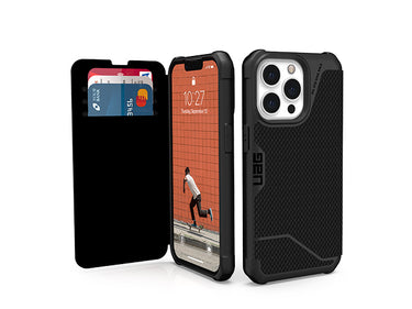 UAG Metropolis Case for Apple iPhone 13- Kevlar BLACK